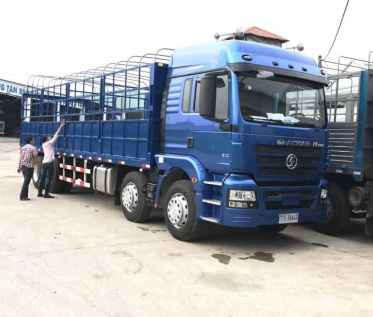 Cách xử lý những sự cố khi lái xe tải Shacman