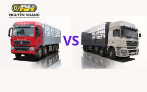 So sánh xe tải Howo và Shacman